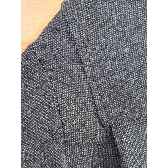 Alexander Wang Wool-Blend Flannel Oversized Shirt Button-Up Grey L Mens Designer - Picture 7 of 13